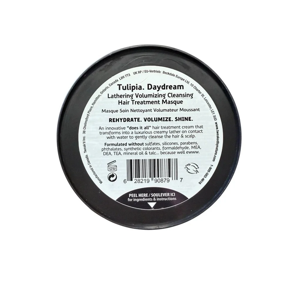 Tweak'd Tulipia Daydream Lathering Volumizing Cleansing Treatment Mask 16oz‎ NEW